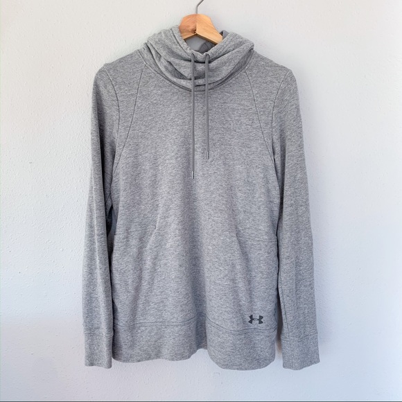 Under Armour Tops - Under Armor Cowl Neck Back Cutout Hoodie